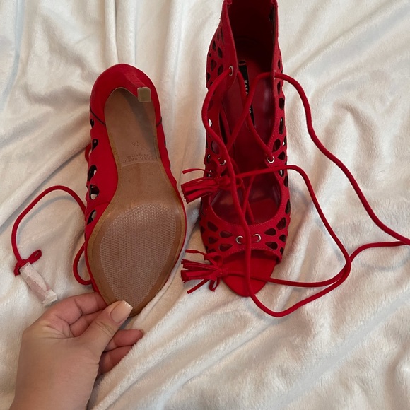 Zara heels red - Picture 3 of 4
